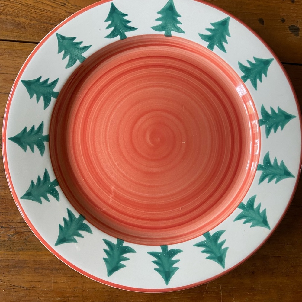 Pier 1 Holiday Trees 11.5 inch Serving Dish